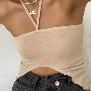 Princess Polly Nude Top. Size 6